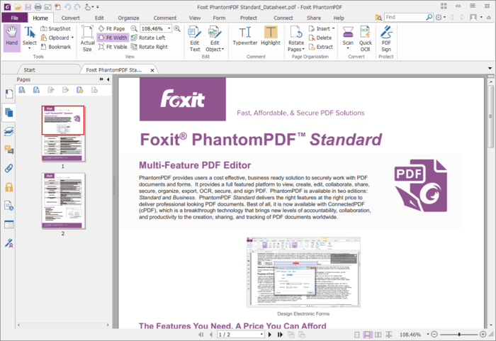 Xem và chỉnh sửa file PDF với Foxit Phantom – Công ty Cổ phần Mecta