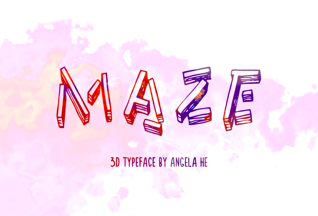 Maze – Font 3D việt hóa không mất phí
